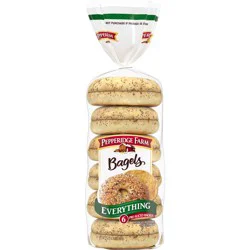 Pepperidge Farm Everything Bagels, 6 Count Bag