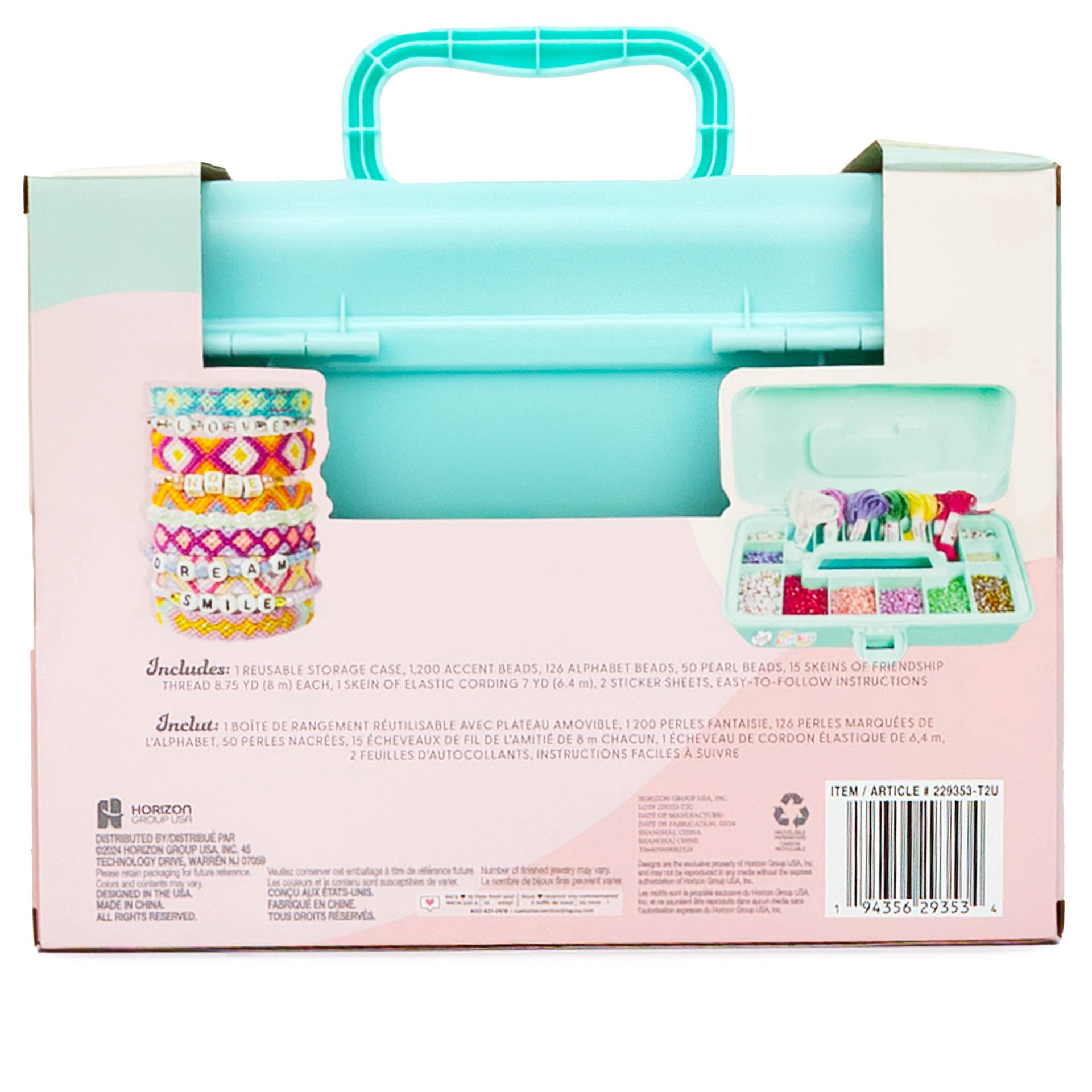 slide 4 of 5, Stmt True2u D.i.y. Custom Jewelry Case, 9 in x 5.75 in x 3.625 in