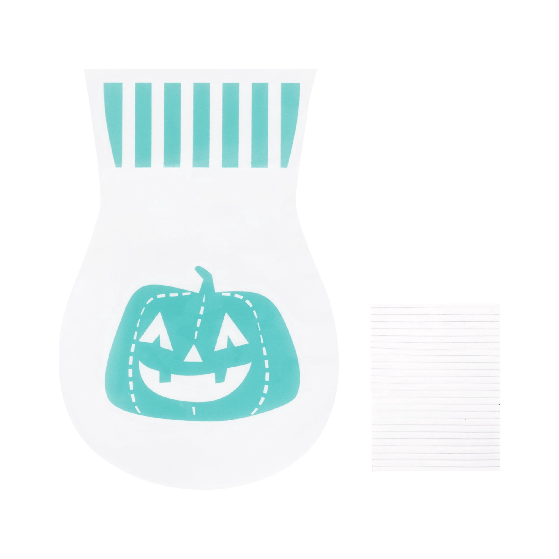 slide 5 of 13, Meijer Corporate Seasonal Meijer Halloween Teal Cello Treat Bag, 12 ct