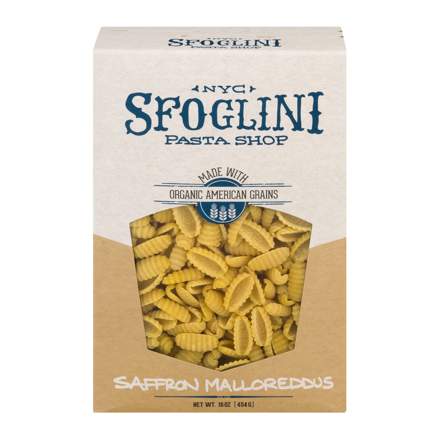 slide 1 of 1, Sfoglini Organic Pasta Saffron Malloreddus, 16 oz