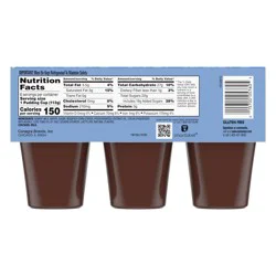 Swiss Miss Milk Chocolate Pudding Cup/Tub/Bowl 6 ea
