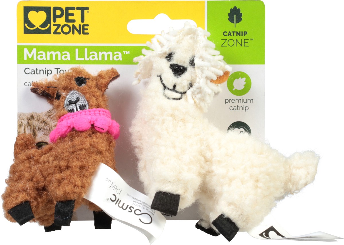 slide 10 of 11, Pet Zone Mama Llama Catnip Toy 1 ea, 1 ct
