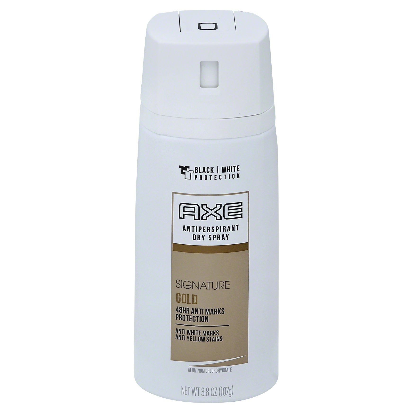 slide 1 of 2, AXE Dry Spray Antiperspirant Deodorant For Men Signature Gold, 3.8 oz