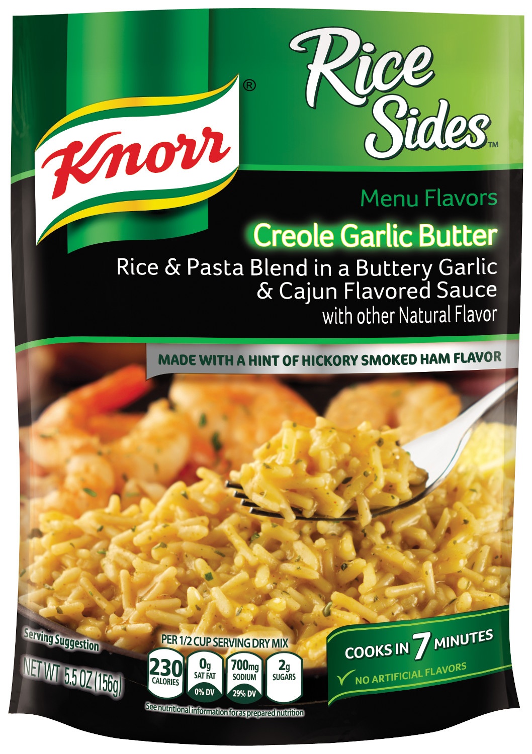 slide 1 of 1, Knorr Rice Sides Menu Flavors Creole Garlic Butter Rice & Pasta Blend, 5.5 oz