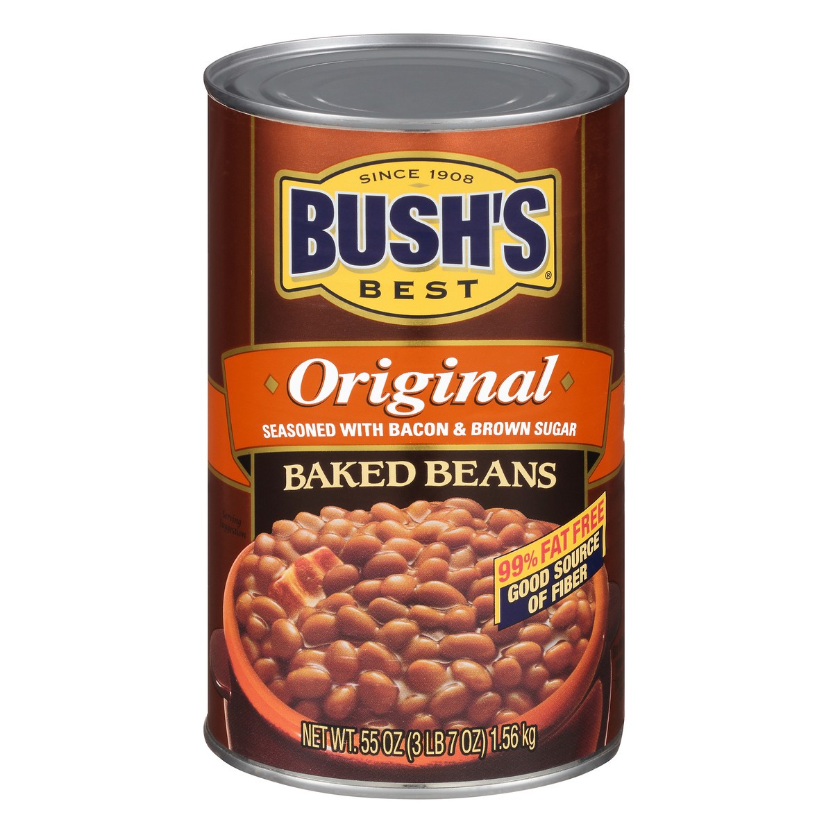 slide 11 of 12, Bush's Best Bush's Original Baked Beans 55 oz, 55 oz