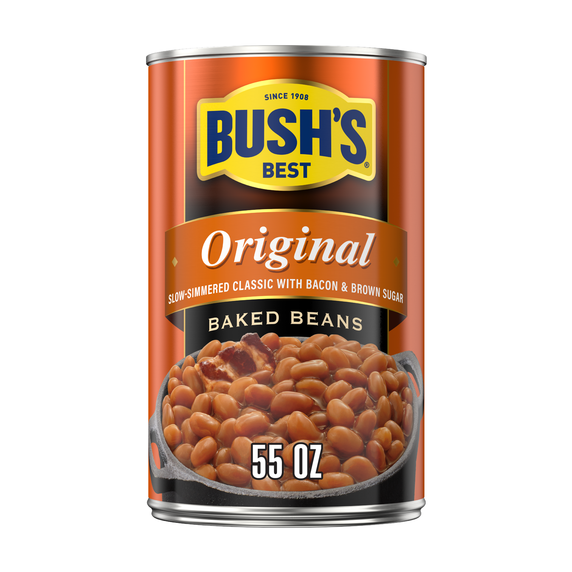 slide 1 of 12, Bush's Best Bush's Original Baked Beans 55 oz, 55 oz