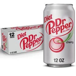 Dr Pepper Soda, 12 ea
