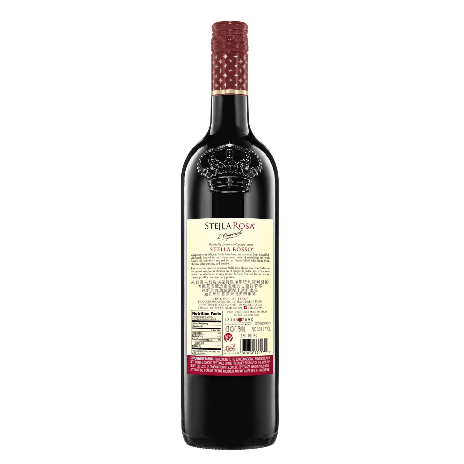 slide 44 of 99, Stella Rosa Rosso Semi Sweet Wine, 750 ml