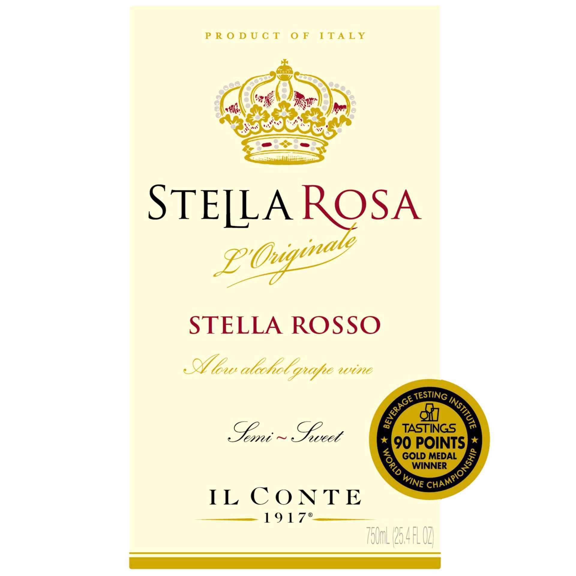 slide 50 of 99, Stella Rosa Rosso Semi Sweet Wine, 750 ml