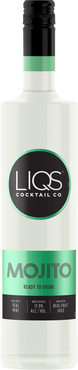 slide 2 of 4, Liqs Cocktail Co. LIQS Mojito Ready to Drink Cocktail 750ml, 1.5 liter