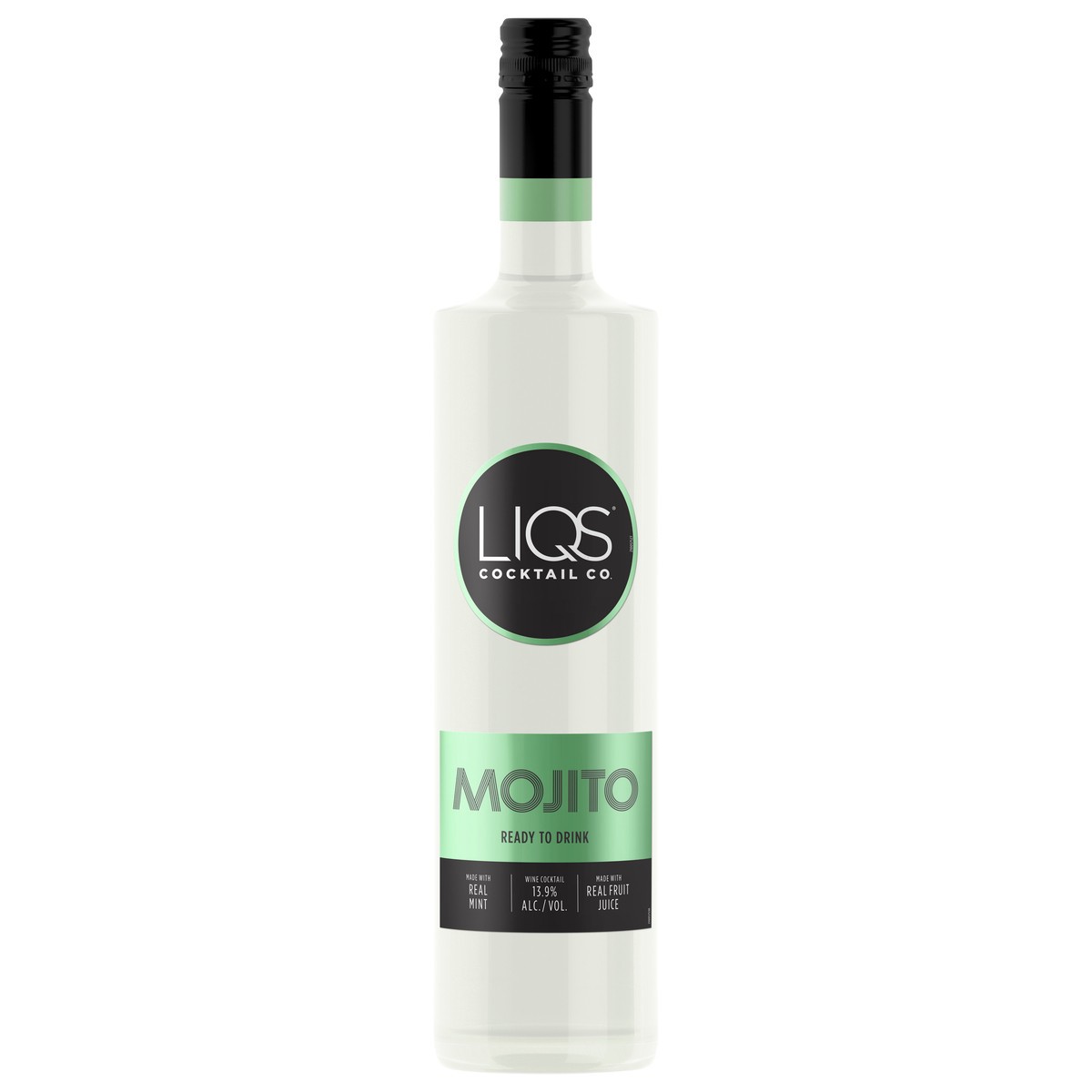 slide 4 of 4, Liqs Cocktail Co. LIQS Mojito Ready to Drink Cocktail 750ml, 1.5 liter