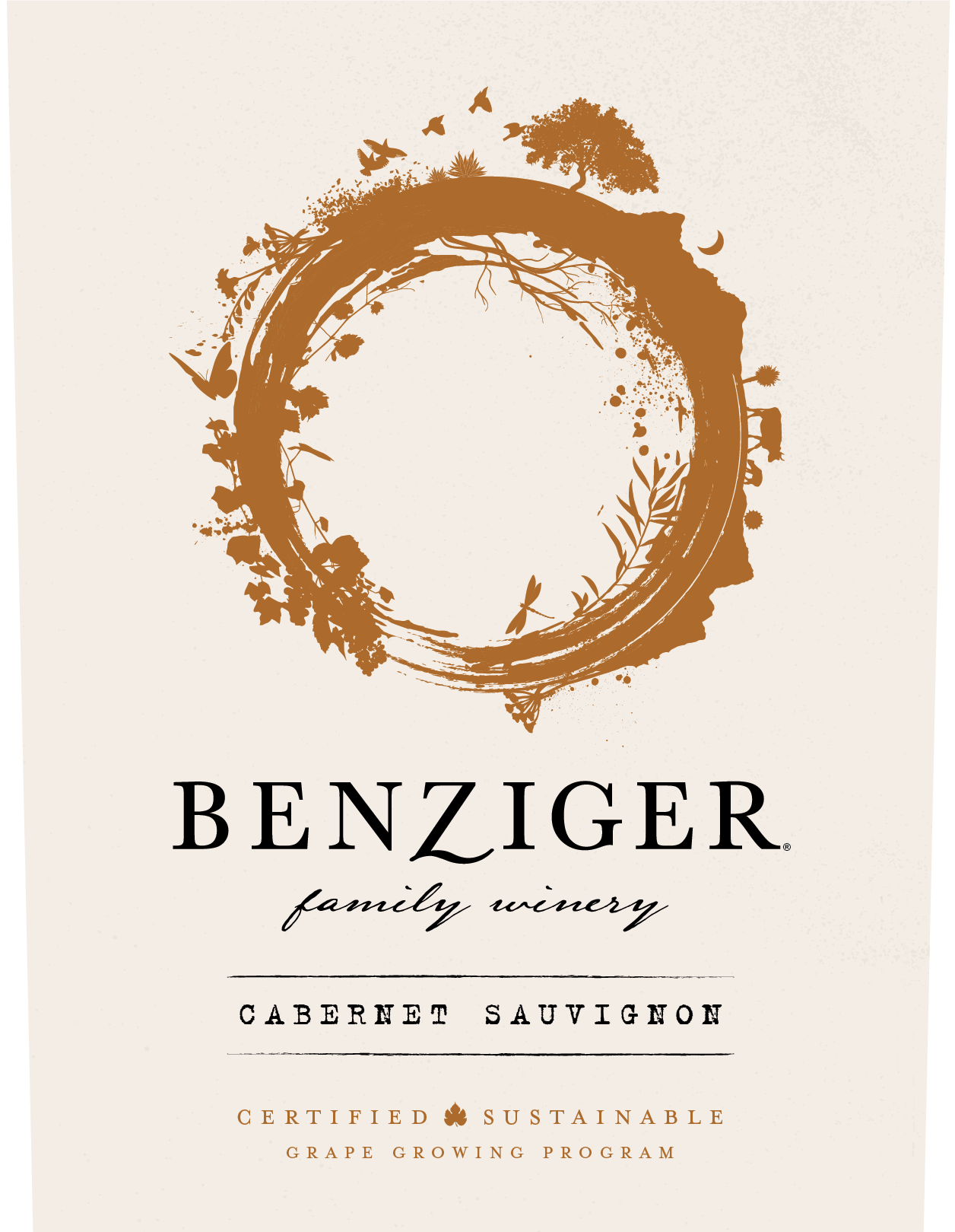 slide 2 of 5, Benziger Cabernet Sauvignon Red Wine - 750ml, California, 750 ml