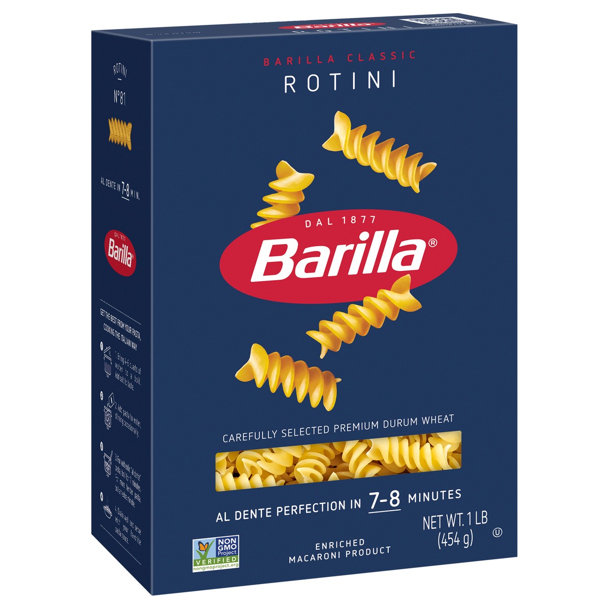 slide 2 of 9, Barilla Rotini 1 lb, 1 lb