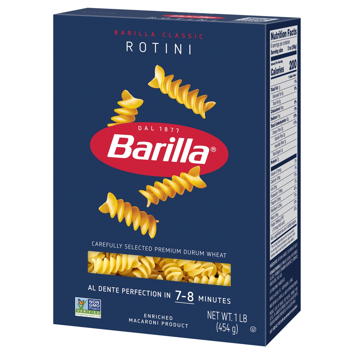 slide 3 of 9, Barilla Rotini 1 lb, 1 lb