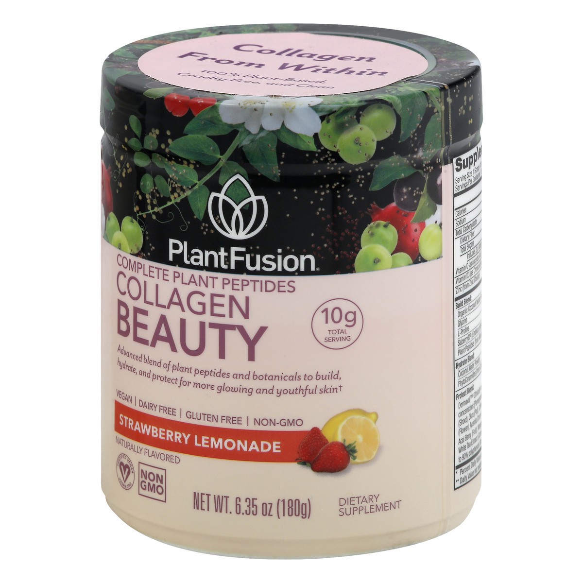 slide 9 of 12, PlantFusion Strawberry Lemonade Collagen Beauty 6.35 oz, 6.35 oz