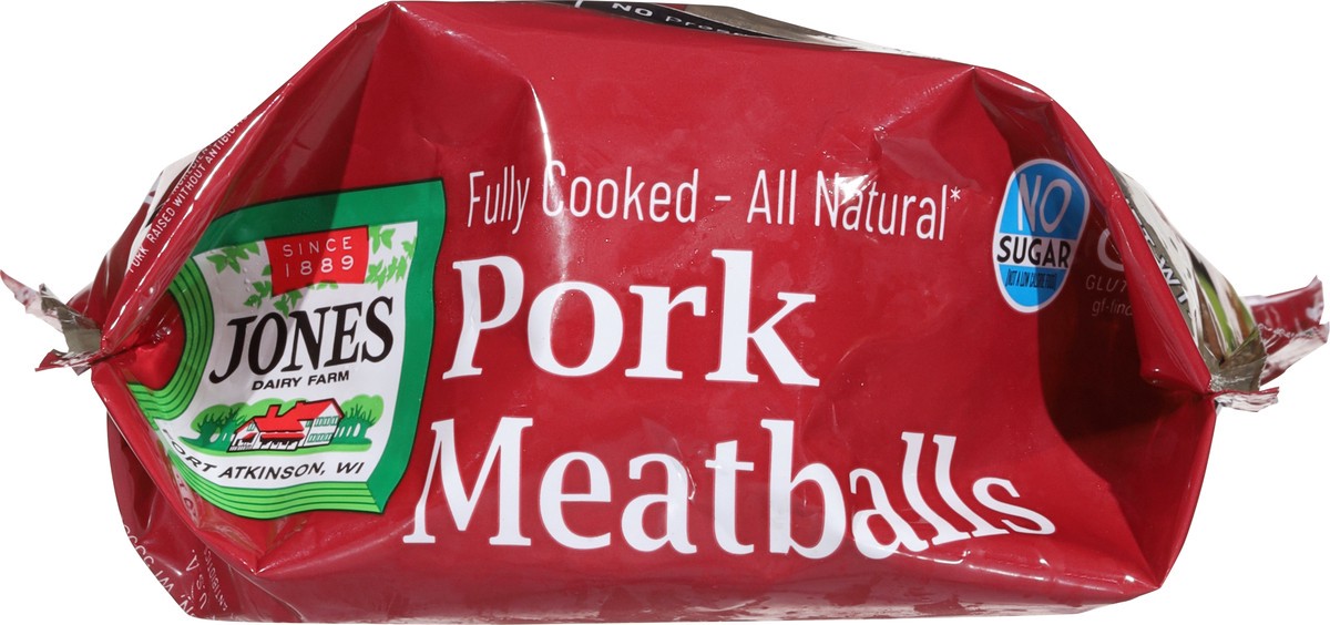 slide 2 of 13, Jones Dairy Farm Pork Meatballs, 1 ct