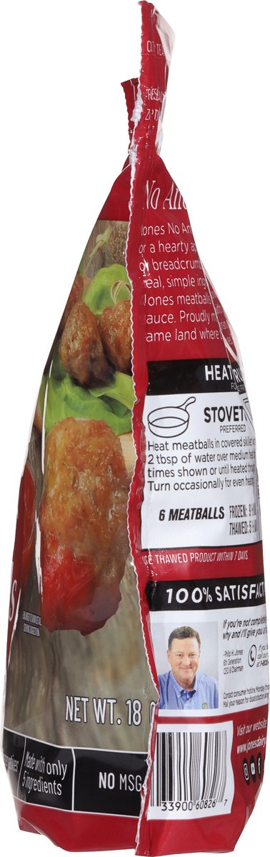 slide 4 of 13, Jones Dairy Farm Pork Meatballs, 1 ct
