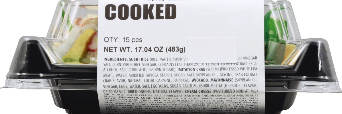slide 4 of 4, Sushic Sushi Rolls 15 ea, 15 ct
