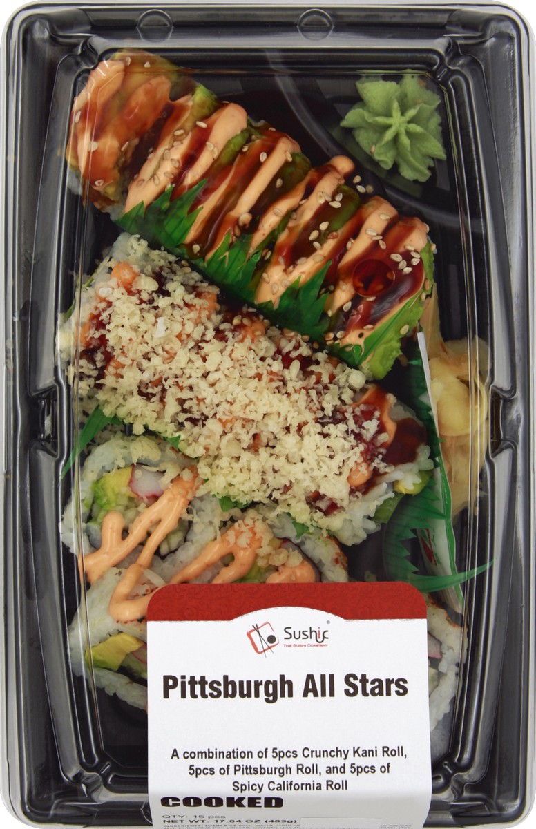 slide 3 of 4, Sushic Sushi Rolls 15 ea, 15 ct
