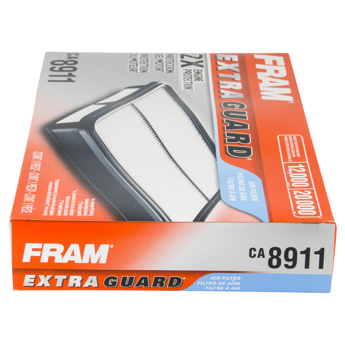 slide 3 of 6, Fram Extra Guard Air Filter CA8911, 1 ct