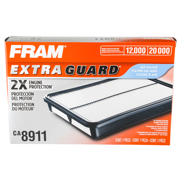 slide 1 of 6, Fram Extra Guard Air Filter CA8911, 1 ct