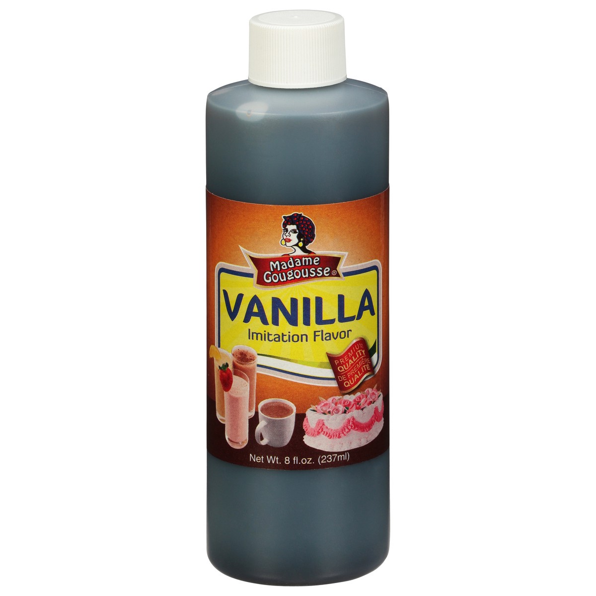 slide 9 of 10, Madame Gougousse Vanilla Imitation Flavor 8 fl oz, 8 fl oz