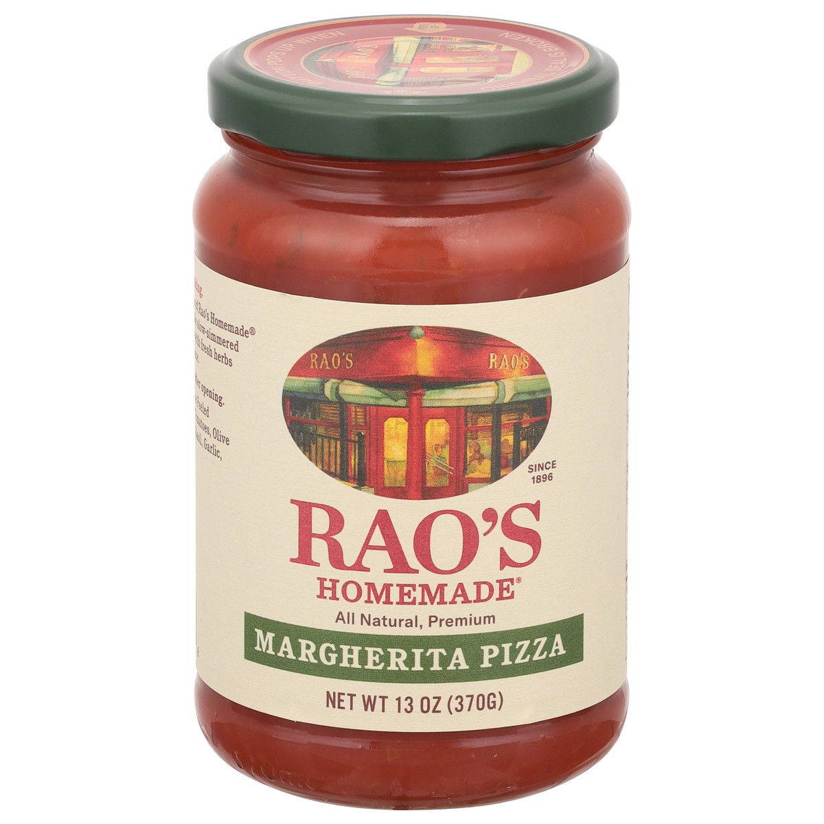 slide 1 of 2, Rao's Homemade Homemade Margherita Pizza Sauce 13 oz, 13 oz