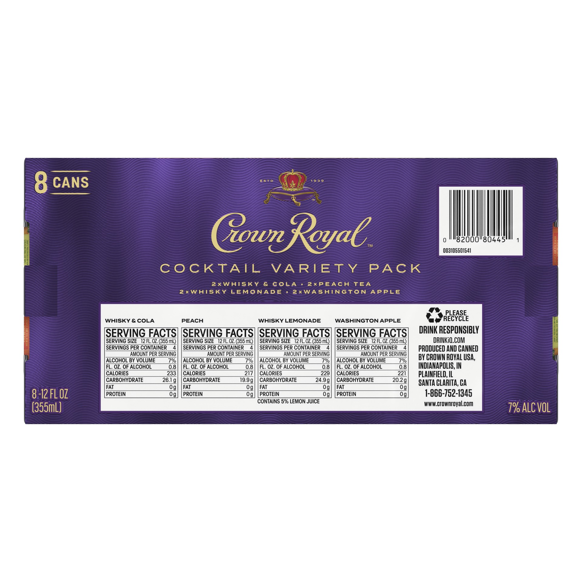 slide 3 of 7, Crown Royal Variet, 12 oz