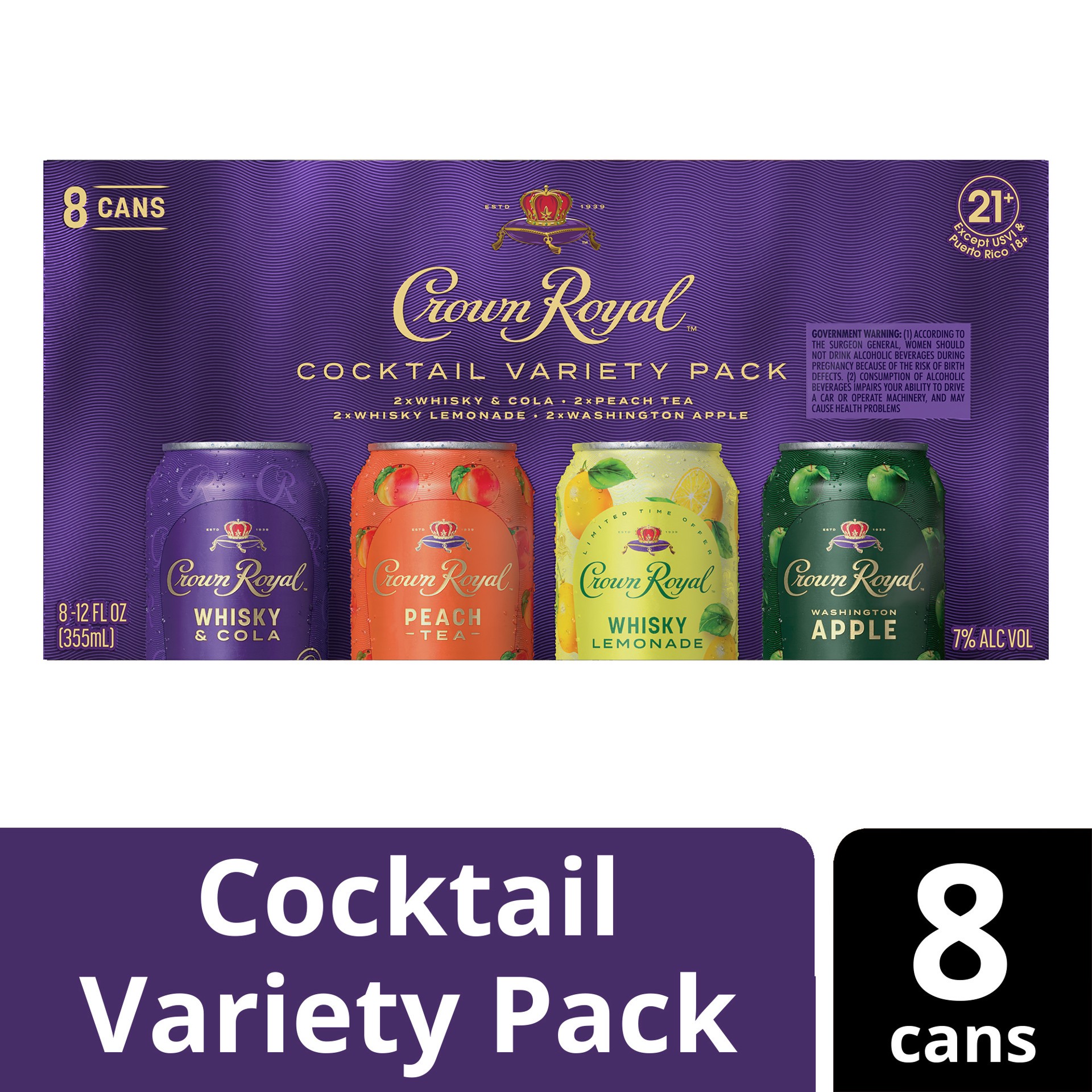 slide 2 of 7, Crown Royal Variet, 12 oz