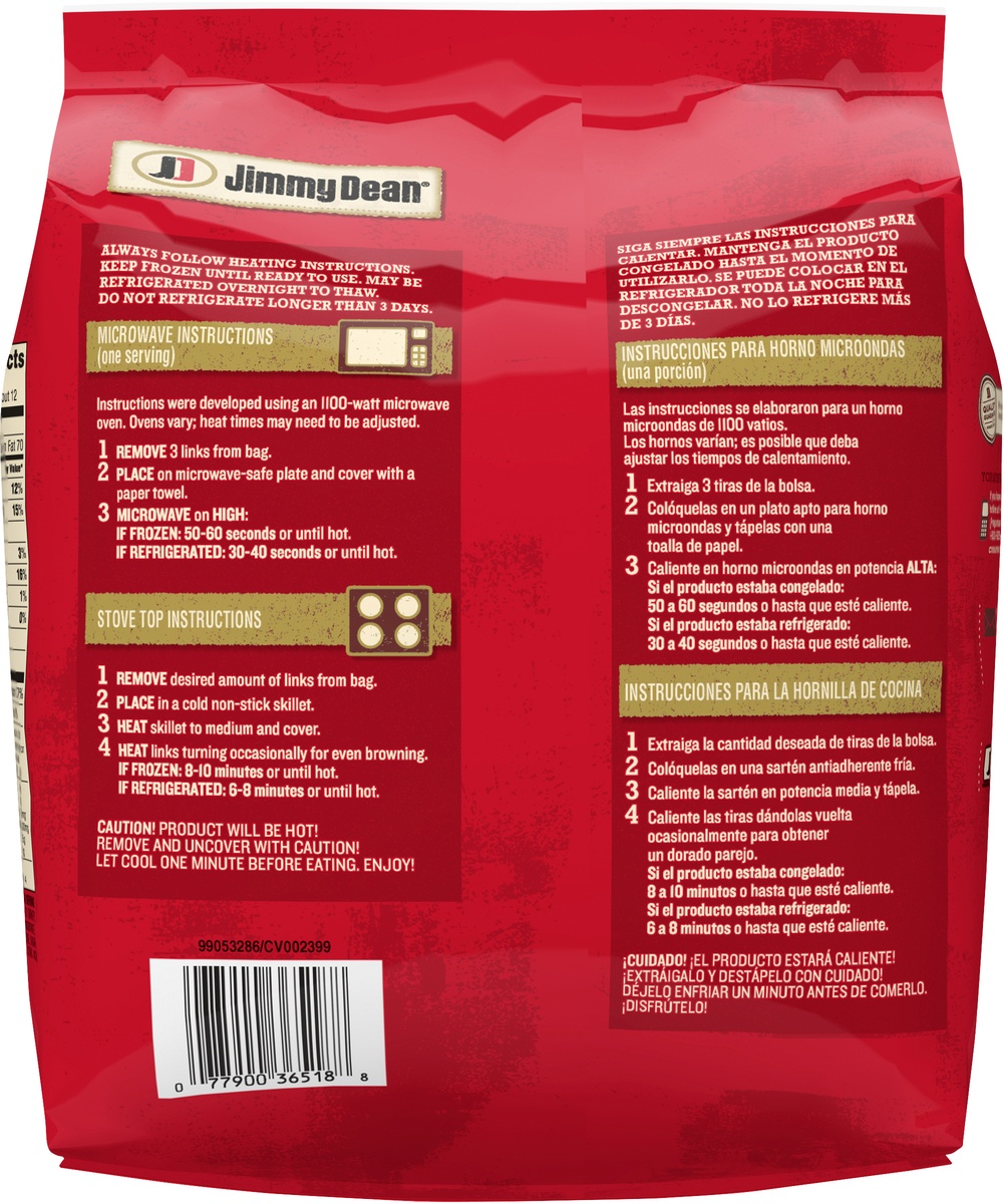 Jimmy Deans Turkey Sausage Links 36 ct Shipt