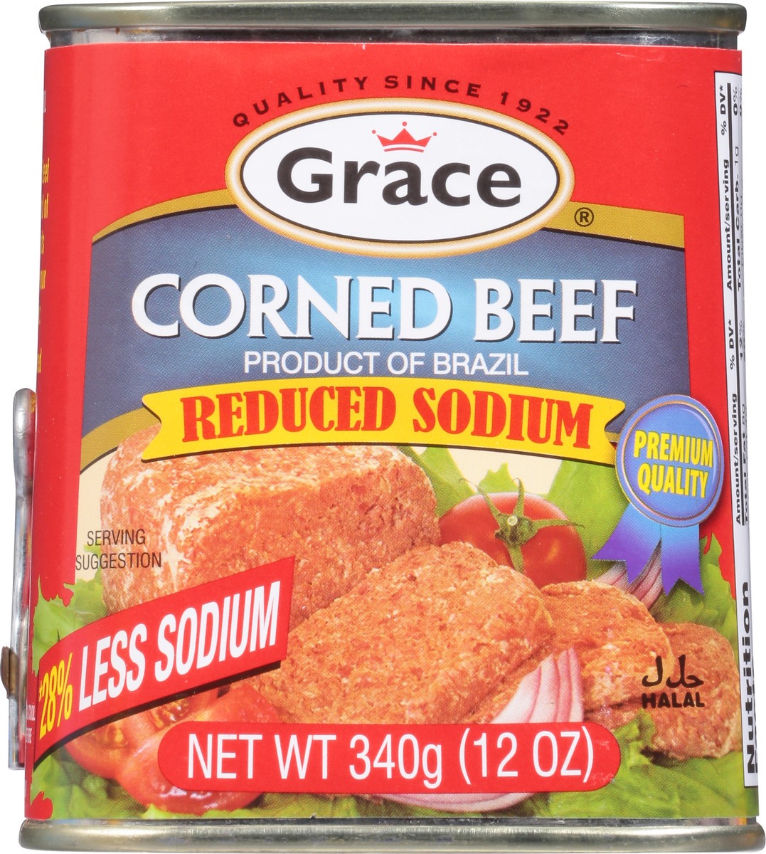 slide 9 of 11, Grace Reduced Sodium Corned Beef 12 oz, 12 oz