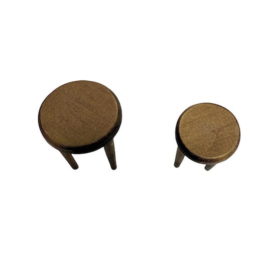 slide 1 of 4, Miniature Side Table Set By Make Market, 1.25 in x 1.25 in x 2 in