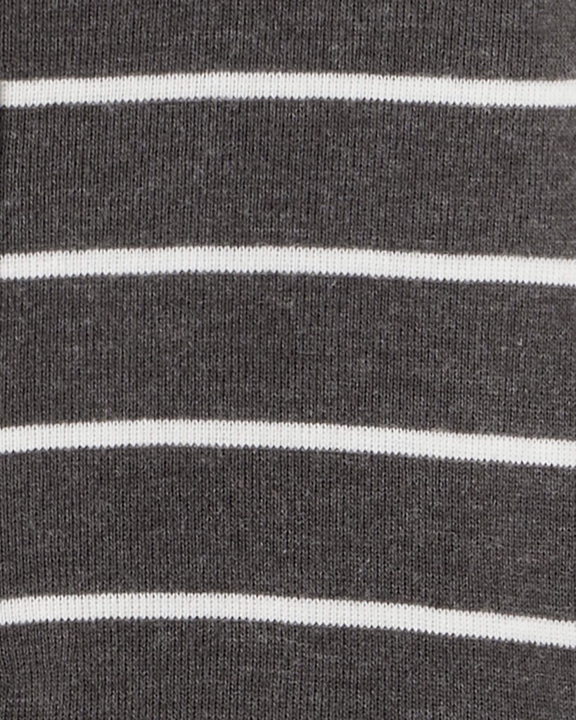 slide 3 of 4, Carter's Baby Boy 3-Piece Striped Sheep Print Long-Sleeve Bodysuits & Pant Set - White/Black White/Black 3M, 3 pc