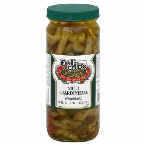 slide 1 of 4, Dell'Alpe Dellalpe Mild Giardiniera, 16 oz