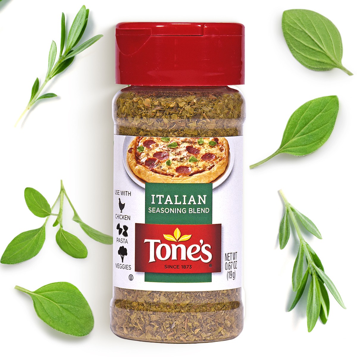 slide 1 of 8, Tone's Italian Seasoning Blend, 0.67 oz, 0.67 oz