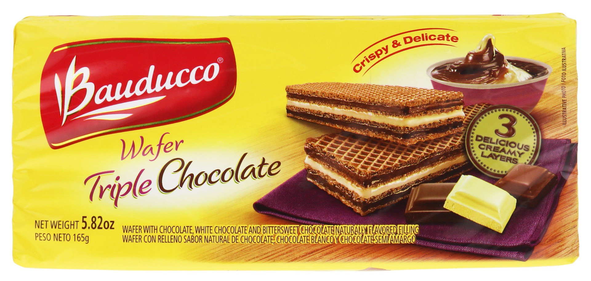 slide 1 of 1, Bauducco Wafer Triple Chocolate Box - 5.8 oz, 5.8 oz