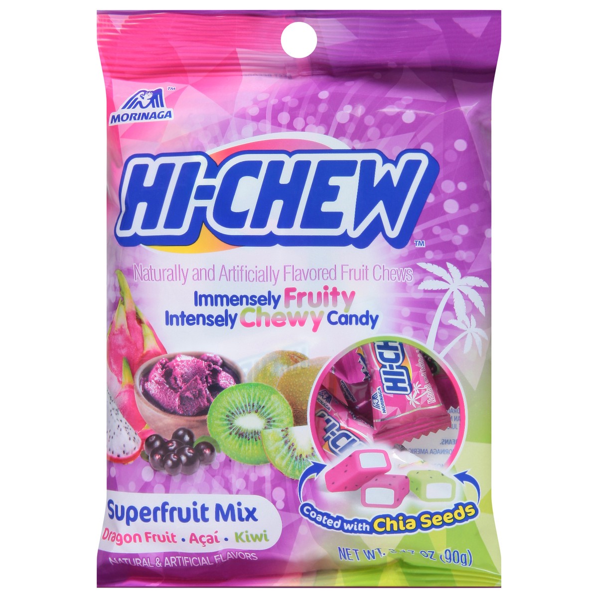 slide 1 of 11, Hi-Chew Superfruit Bagged Candy, 3.17 oz