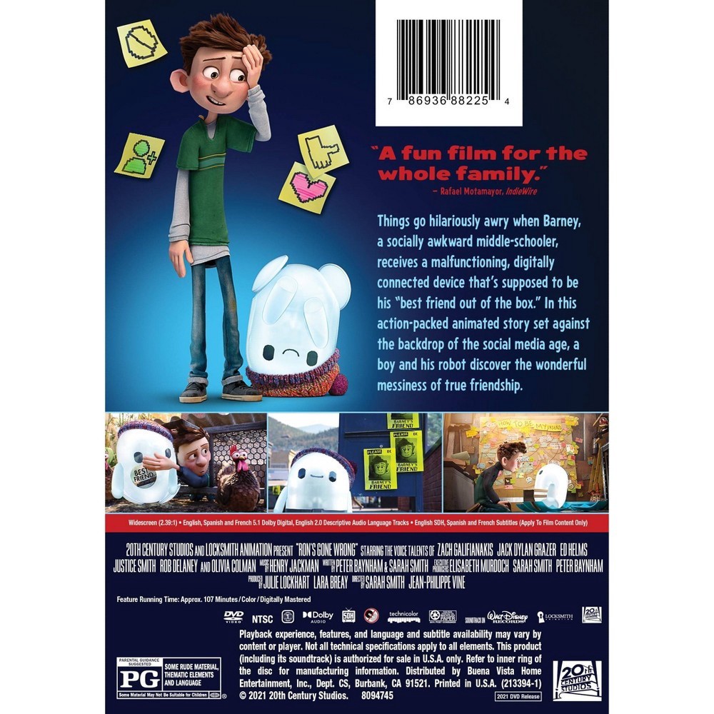 slide 2 of 2, Disney Rons Gone Wrong Dvd - Ea, 1 ct