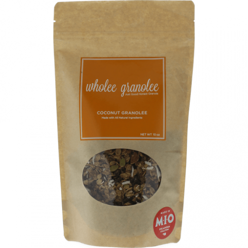 slide 1 of 1, Wholee Granolee Coconut Granola - 10 oz, 10 oz