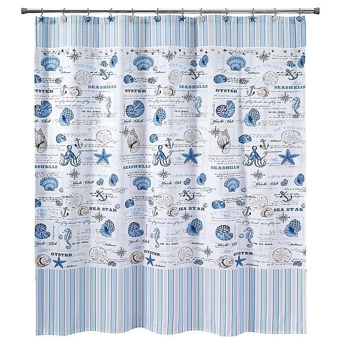 slide 1 of 2, Avanti Island View Shower Curtain, 72 in x 84 in