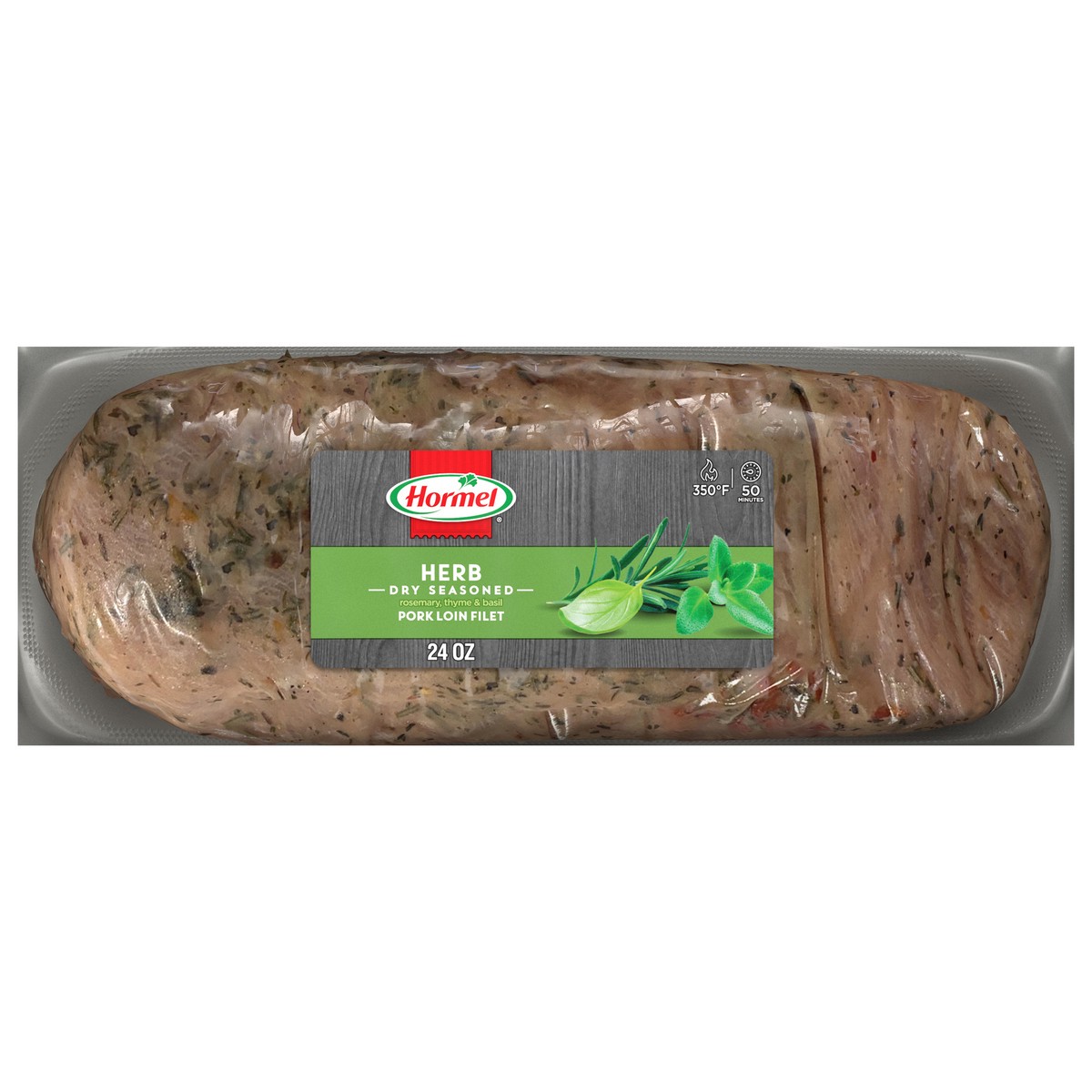 slide 1 of 11, HORMEL ALWAYS TENDER Herb Dry Seasoned Pork Filet, 24 oz