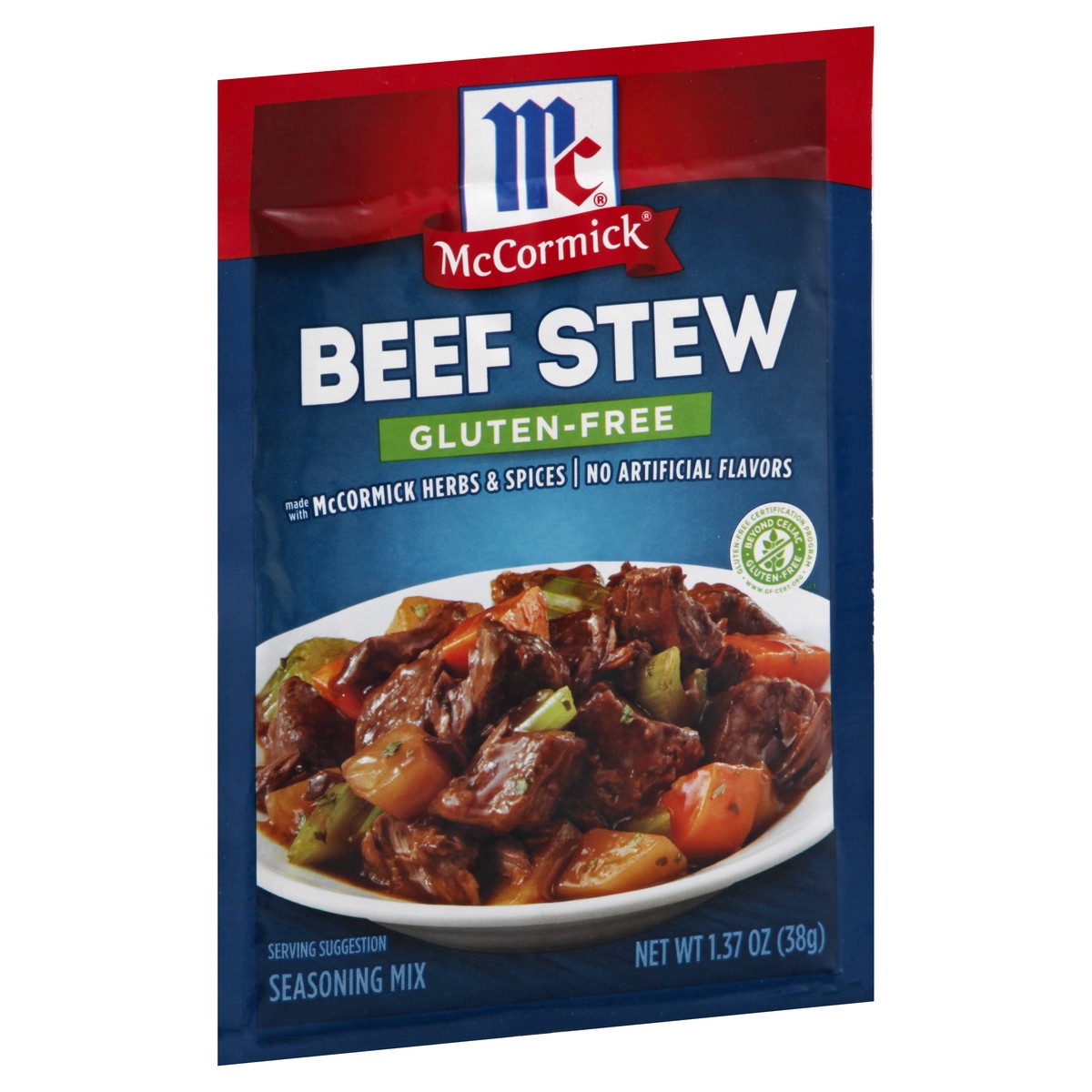 slide 2 of 10, McCormick Beef Stew Seasoning Mix, 1.37 oz