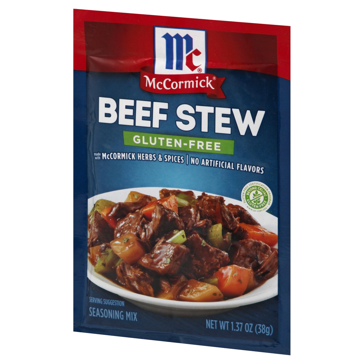 slide 3 of 10, McCormick Beef Stew Seasoning Mix, 1.37 oz