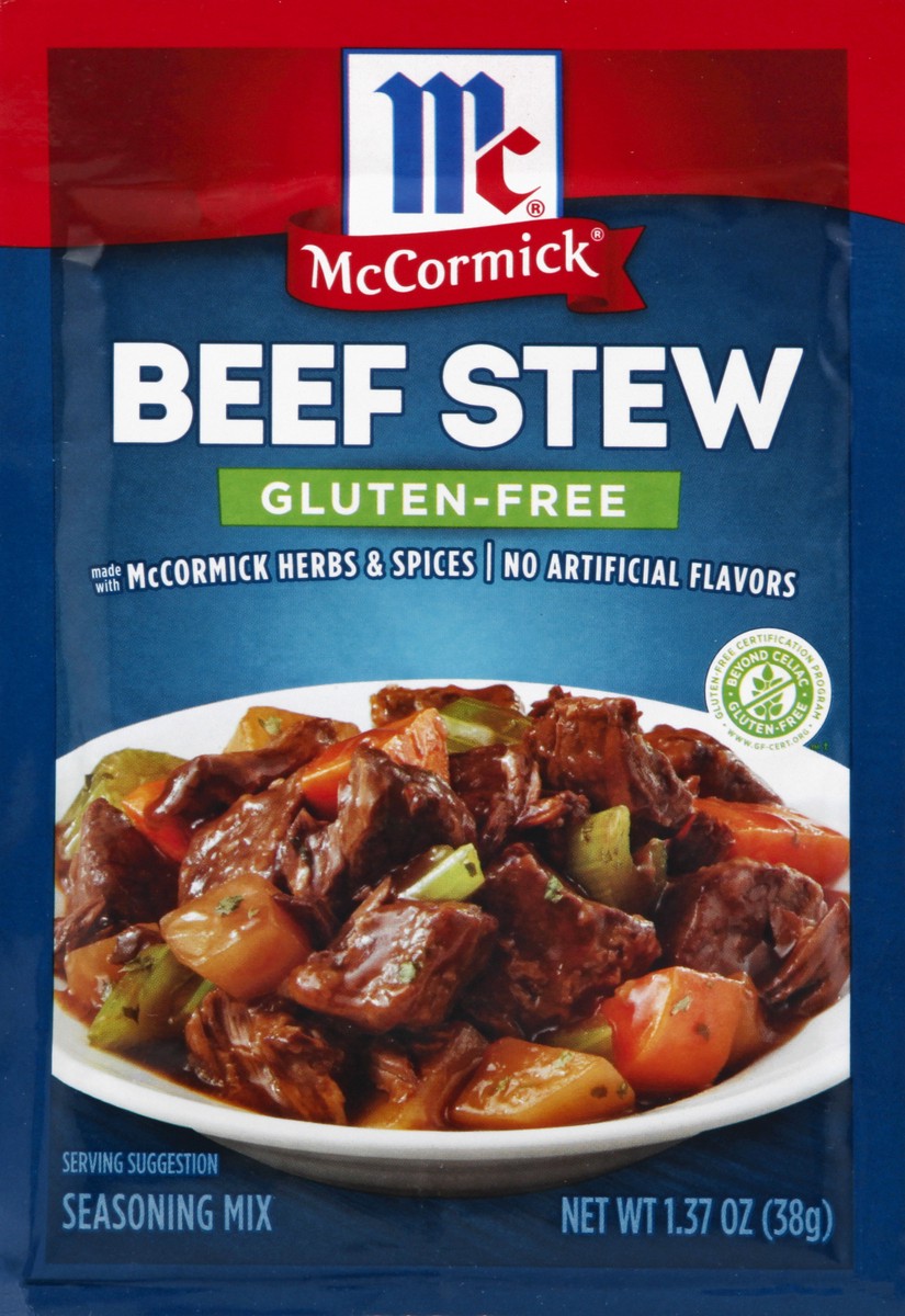 slide 8 of 10, McCormick Beef Stew Seasoning Mix, 1.37 oz