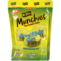 slide 4 of 17, Mt. Olive Munchies Bread & Butter Pickle Chips, 11.8 fl oz