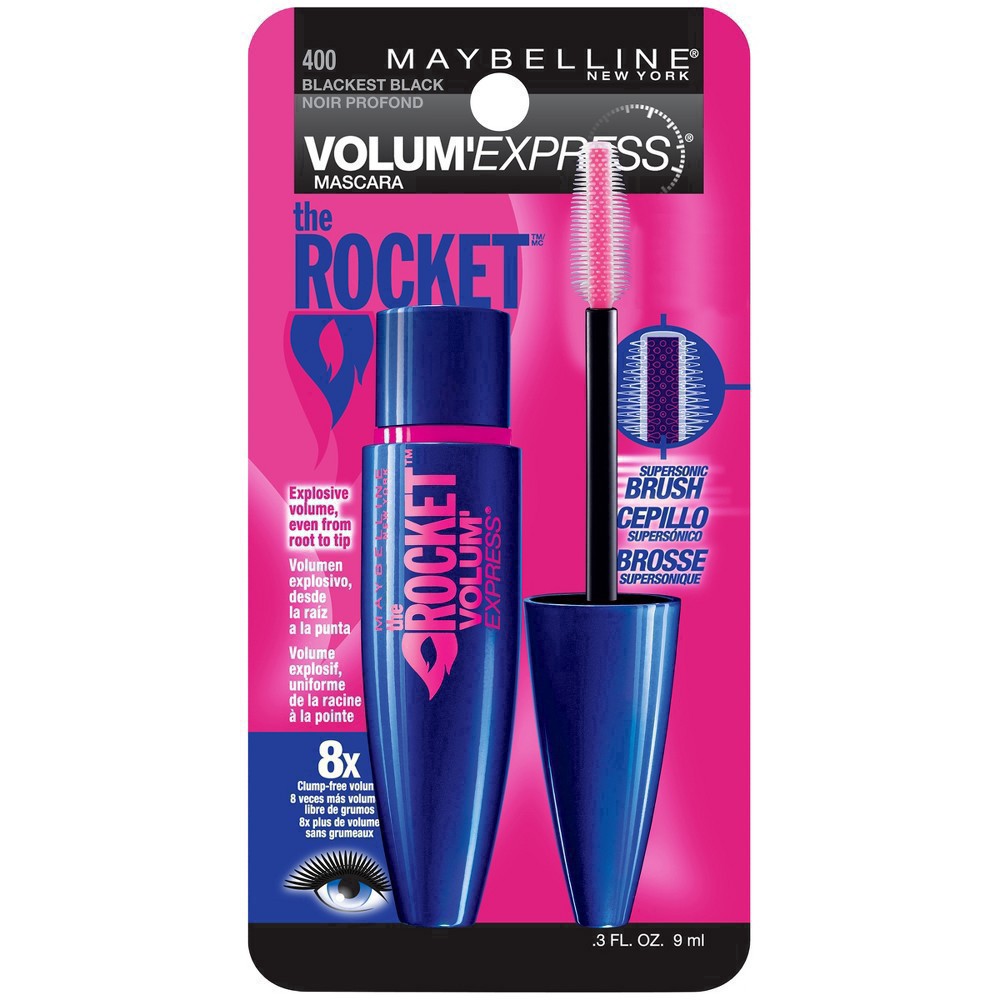 slide 31 of 33, Maybelline Volum' Express The Rocket Mascara - 402 Brownish Black - 0.3 fl oz, 0.3 fl oz