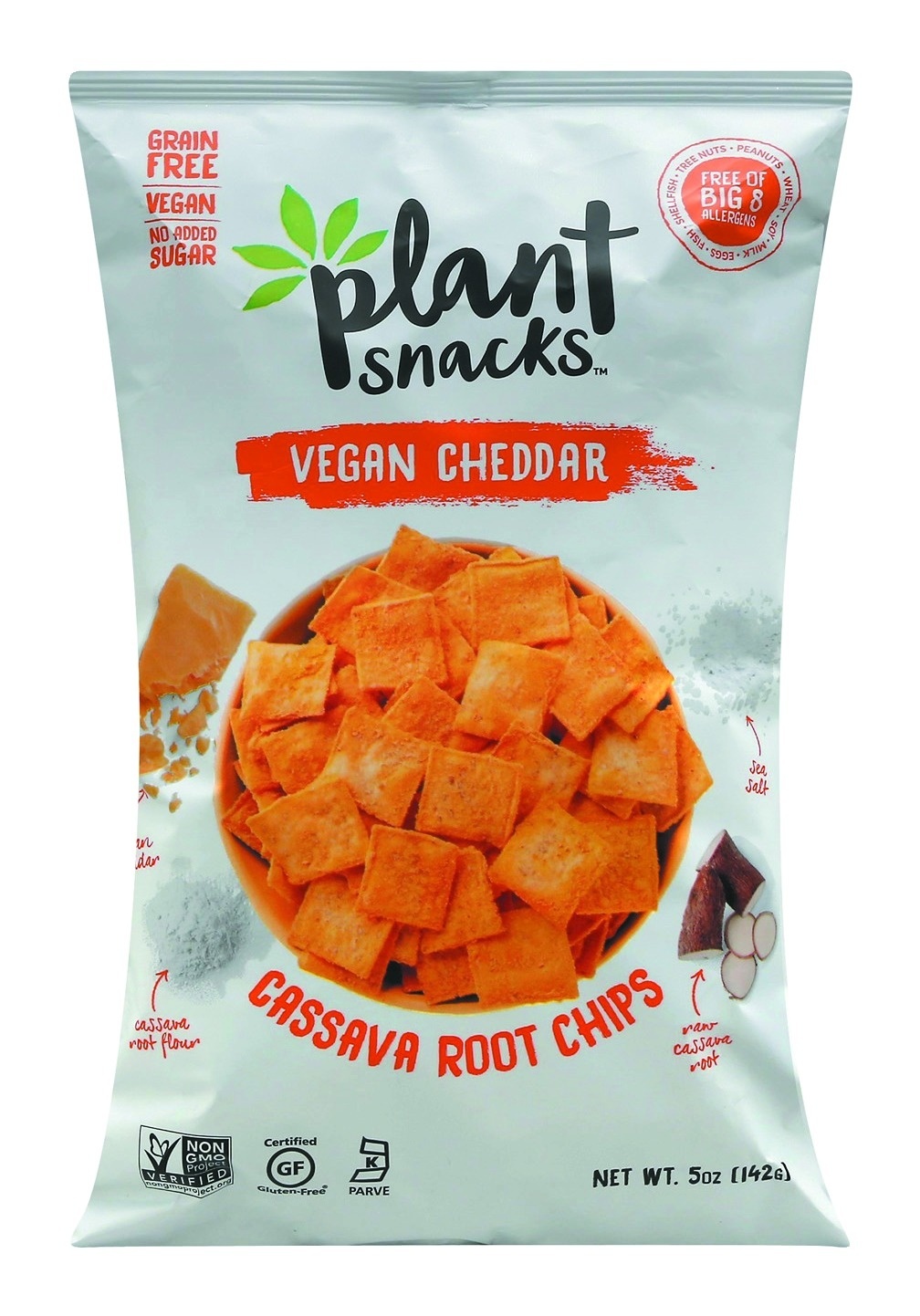 slide 1 of 7, Plant Snacks Cassava Root Chips 5 oz, 5 oz