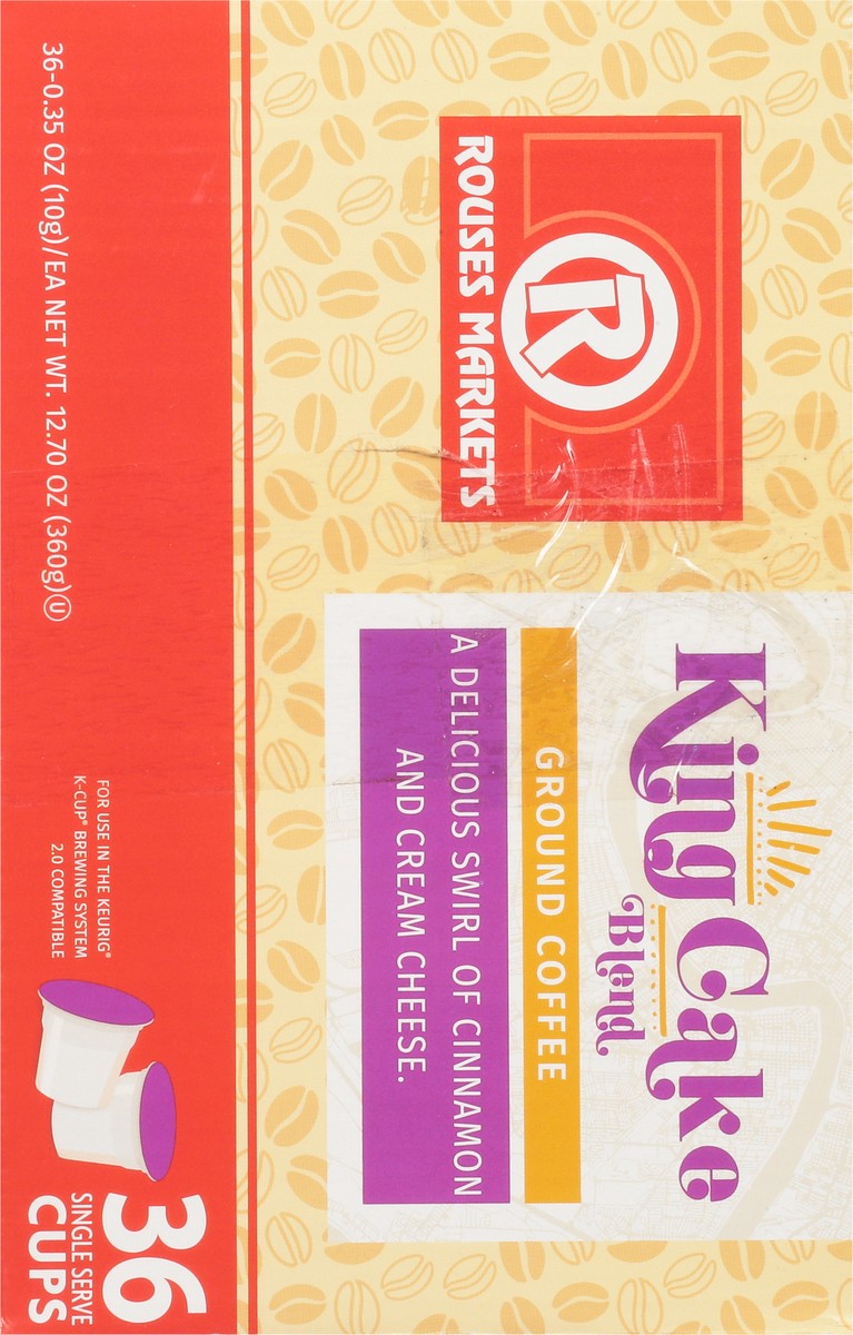 slide 3 of 9, Rouses Markets Ground King Cake Blend Coffee - 36 ct, 36 ct