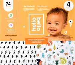 Hello Bello 4 (22-37 lb) Diapers 74 ea