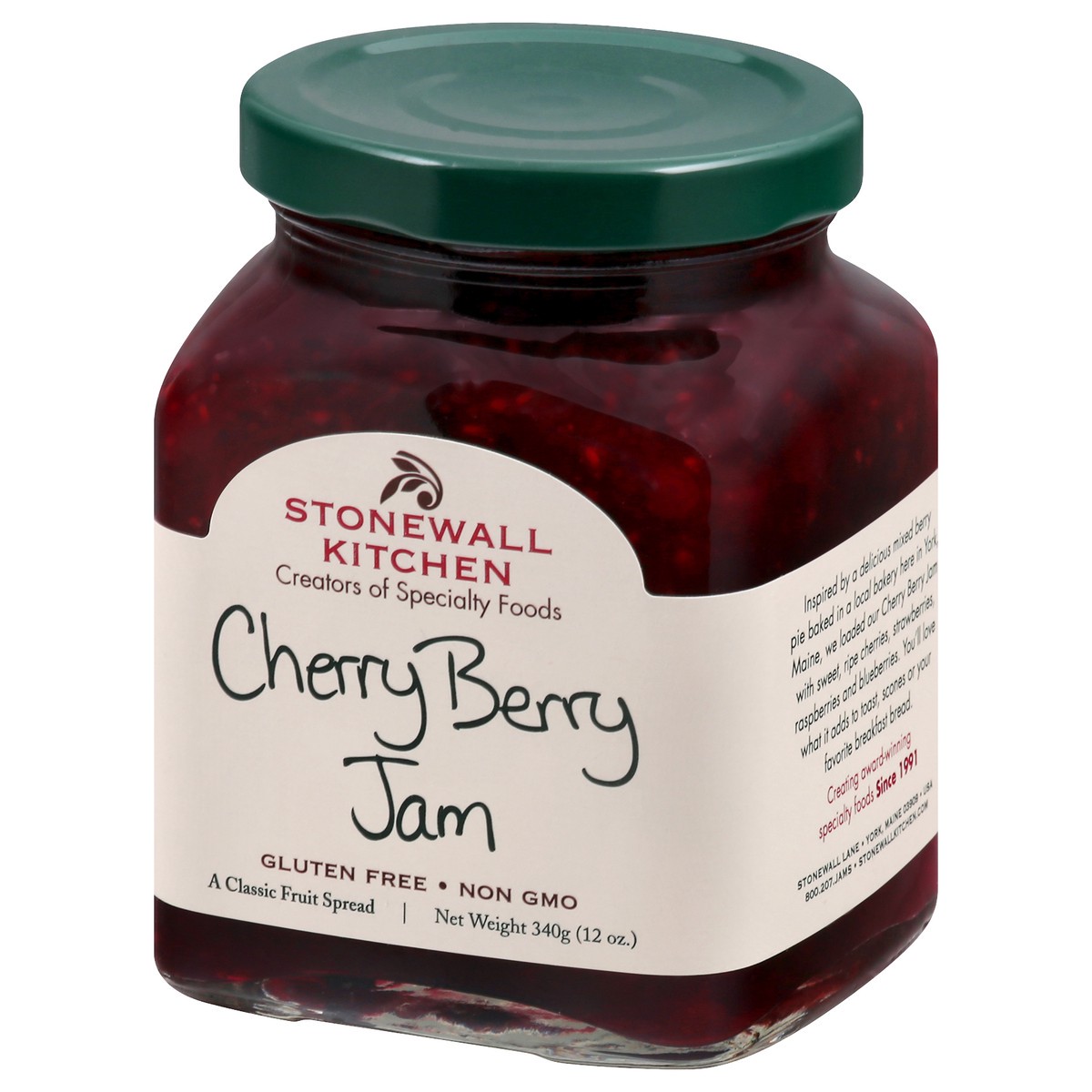 slide 6 of 9, Stonewall Kitchen Jam, Cherry Berry, 340 g